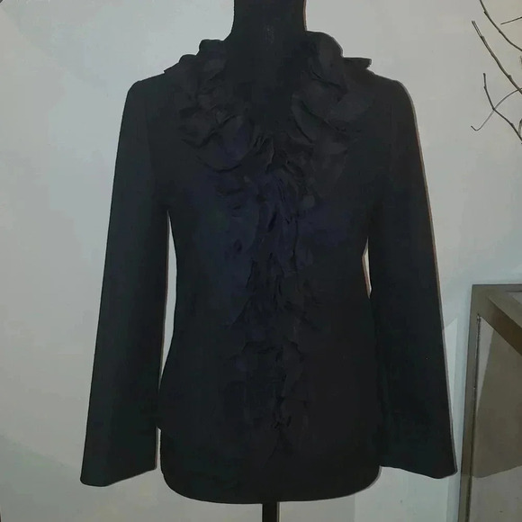 J.crew wool/silk jacket size 0 NWOT - Picture 1 of 6